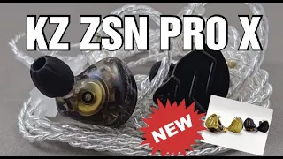 KZ ZSN PRO X UNBOXING AND SIMPLE REVIEW!! AMAZING SOUND!!