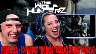 Metallica - For Whom the Bell Tolls (Cliff Burton Live) THE WOLF HUNTERZ Reactions