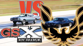 1979 Pontiac Firebird Trans Am vs 1971 Buick GSX | Pure Stock Drag Race