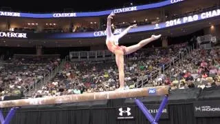 Veronica Hults - Balance Beam - 2014 P&G Championships - Sr. Women Day 2