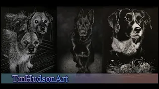 Why you should draw with white charcoal on black paper