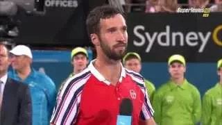 2015 ATP Sydney - Final - Kukushkin (KAZ) vs Troicki (SER) - Full Highlights HD & CEREMONY