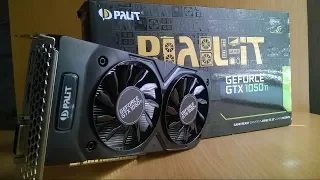 Palit GeForce GTX 1050 Ti Dual OC 4GB GDDR5. Распаковка