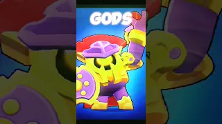 GOD skin brawlstars 😇                    #brawlstar #supercell #short