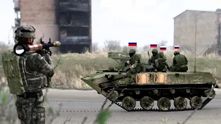 BMP-3 BULLIED BY UKRANIAN S.O.F NEAR KHARKIV - Hunting Russian TANKS with RPG-7 | arma 3