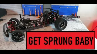 Setting Up Spring on No Prep RC Car Custom Build