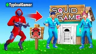 I Went UNDERCOVER in a SQUID GAME Tournament! (Fortnite)