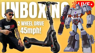 Unboxing & Assembly: Transformers Segway GT2 Electric Scooter MEGATRON | High-Speed Limited Edition