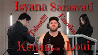 Amateur Strongman Reacts | Isyana Sarasvati ft. Kenan Loui - unlock the key ( Electone version )