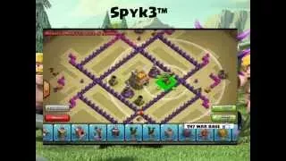 TH7 WAR BASE ANTI DRAGONS & HOGS w/AIR SWEEPER IMPOSSIBLE TO 3 STARS ║ Spyk3™