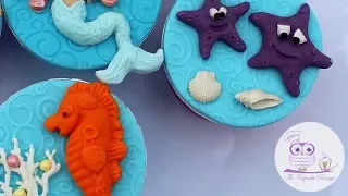 Make Under The Sea Style Cakes with our Starfish and Seahorses Cake Decorating Mould!