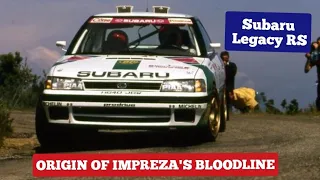 Subaru Legacy RS | The Origin Of The Impreza Bloodline | The First STi Made