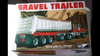 Building the MPC Semi Tipper Gravel Trailer