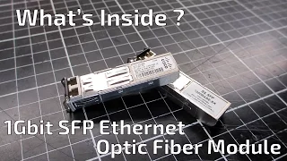 1Gbit SFP Ethernet Optic Module Teardown