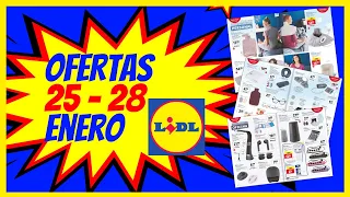 👉LIDL catálogo OFERTAS para esta semana | Folleto 25-28 ENERO 2021