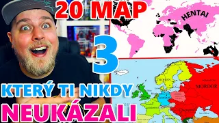 20 MAP KTERÝ TI VE ŠKOLE NIKDY NEUKÁZALI 3