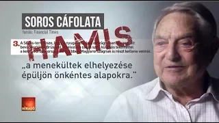 Soros György cáfolta, hogy lenne terve