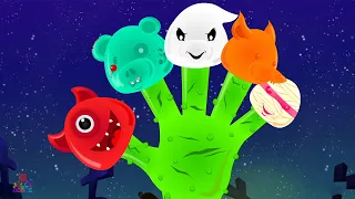 Scary Finger Family Spooky Nursery Rhyme for Toddlers