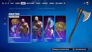 LEVIATHAN AXE PICKAXE RETURN RELEASE DATE IN FORTNITE ITEM SHOP 2024!