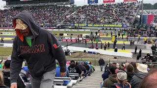 Crashes the Gatornationals 2019 50 th Anniversary pro mod Gainesville Raceway Gainesville Florida