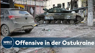 BERICHT VON DER FRONT: "Es wird schwer gekämpft" - Russland verstärkt Angriffe in der Ostukraine