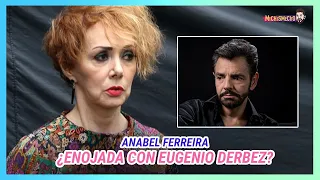 Anabel Ferreira enojada cuando le preguntan sobre Eugenio Derbez | MICHISMESITO