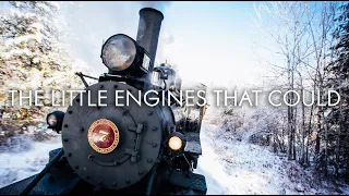 The Little Engines That Could | Maine Narrow Gauge Steam in the Snow Short Film