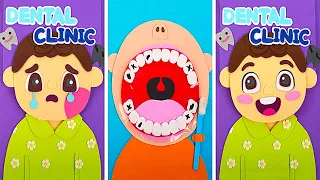 LET’S PLAY DENTIST CLINIC | DIY Book Made Of Foam Paper