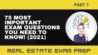 75 Most Important Exam Questions You Need to Know!  PART 1