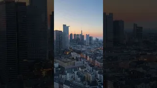 3 hours timelapse, view from Grand Tower Frankfurt #grandtower#frankfurt#immobilien#shorts