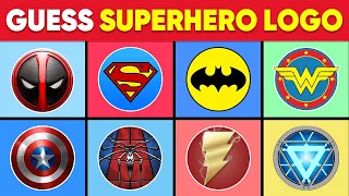 Guess the Superheroes by Logo | Marvel & DC Logo Quiz