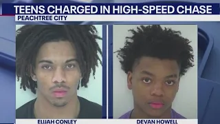 Two 17-year-olds arrested in high-speed chase