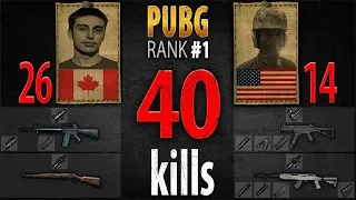 PUBG Rank 1 - Shroud & chocoTaco 40 kills [NA] Duo FPP - PLAYERUNKNOWN'S BATTLEGROUNDS