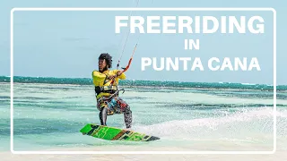 KITE SURFING IN PUNTA CANA Episode # 3, Freeriding