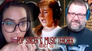 Music Teacher & Pop Singer Live React to 46 and 2 O'Keefe Music Foundation Kids Tool Cover Reaction