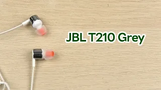 Розпаковка JBL T210 Grey (JBLT210GRY)