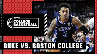 Duke Blue Devils at Boston College | Full Game Highlights