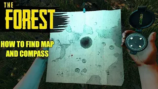 The Forest: How to find MAP AND COMPASS, EASY (2020)