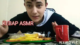 KEBAP ASMR PATATES KIZARTMASI  MUKBANG  TURKİSH FOOD