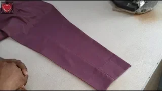 Women Pant | Ladies Trouser Pant Cutting and Stitching With Unique Way