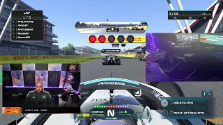 Bateson87's FIRST time using a Wheel on F1 22