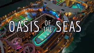 Takes this LONG to leave Port of Miami | Oasis of the Seas - 4k