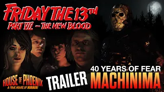 FRIDAY THE 13TH PART 7 TRAILER | MACHINIMA | The Game