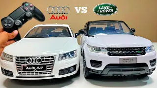 RC Range Rover Sports Car Vs RC MClaren 765 Officially Licensed Unboxing & Fight - Chatpat toy tv