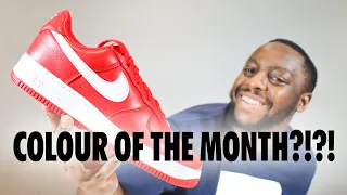 Air Force 1 Colour of the Month?! Uni Red On Foot Sneaker Review QuickSchopes 463 Schopes FD7039 600