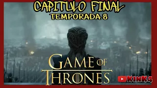 Final de juego de tronos, temporada 8 cap 6 #Got #juegodetronos #series