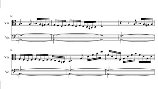 Adagio in G minor   Remo Giazotto (attributed to Tomaso Albinoni). Arr. for Viola and Cello.