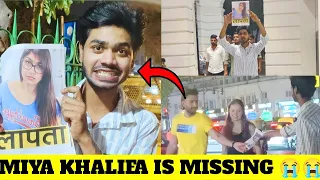 Miya khalifa is missing 😭😭 (in Connaught place)