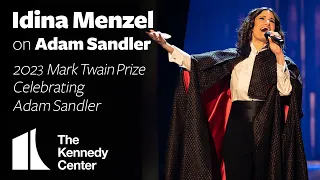 Idina Menzel's hilarious turn as "Opera Man" for Adam Sandler | 2023 Mark Twain Prize