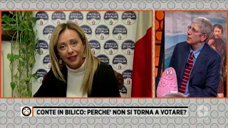 Giorgia Meloni a Fuori dal Coro intervistata da Mario Giordano. Da non perdere!